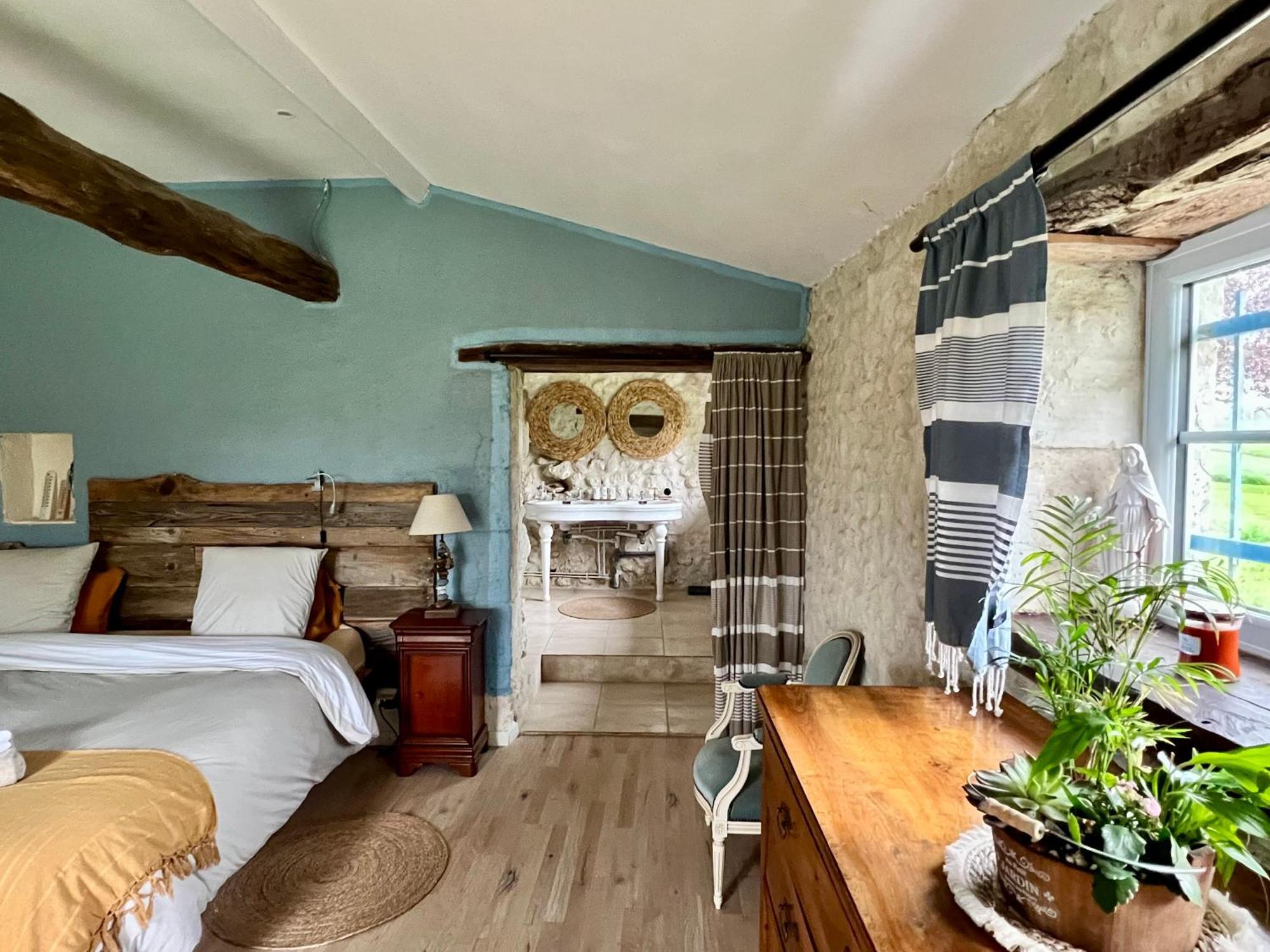 Chez Magitte Une Chambre A Louer Bardenac Buitenkant foto